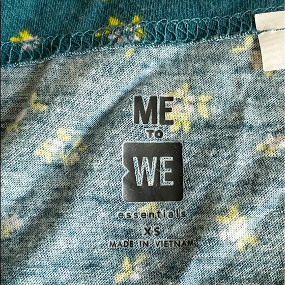 PACSUN ME TO WE Green Floral Cropped Tank Top Women’s Extra-small - Picture 4 of 4